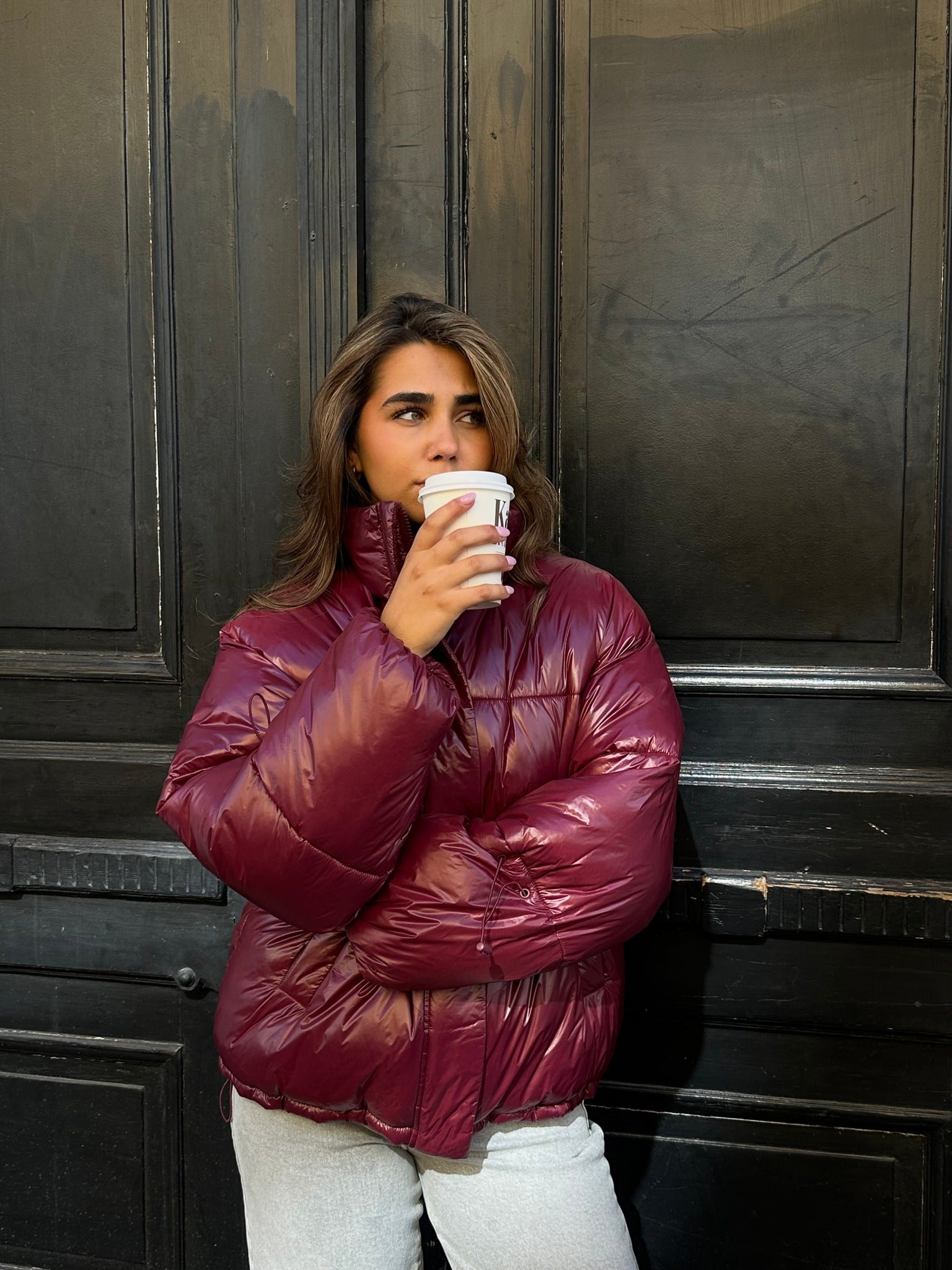 NMALLIE Puffer - Windsor Wine